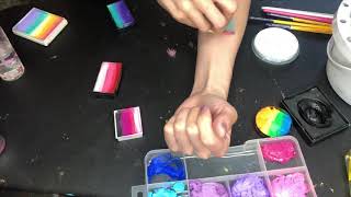 Easter Egg Face Painting