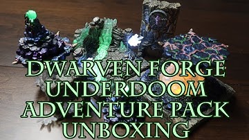 Dwarven Forge Underdoom Adventure Pack Unboxing