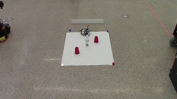 (8) Robofest 2017 Game, RoboHit - Went out of field limit. Score: 30