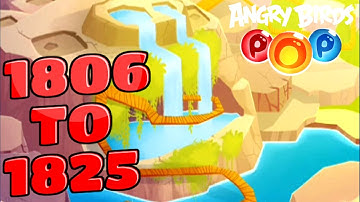 Angry Birds Stella Pop-Runaway Train Levels {1806 To 1825} Non PowerUp Walkthrough For Android & iOS