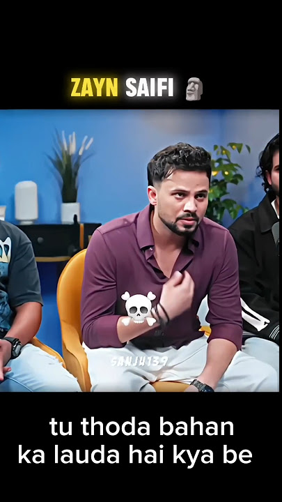Zyan saifi Rocked 😯 abe tu thoda bahan ka lauda hai kya | #r2h #r2h_shorts