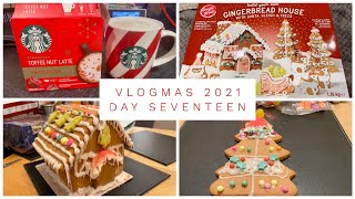 VLOGMAS 2021 - DAY 17 - ANNUAL GINGERBREAD HOUSE