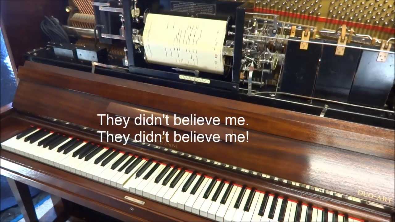 Six popular songs played by Adam Carroll.  Dinner Music #14 on a 1917 Steinway Duo-Art upright.