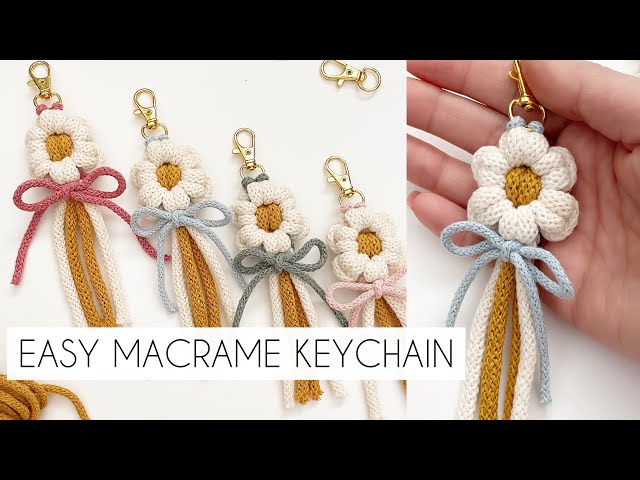 Macrame Keychain 