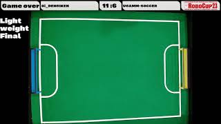 RoboCupJunior Soccer 2023 - DAY 3 (Semifinals, Finals)