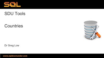 SDU Tools 125   List of Countries in SQL Server T SQL
