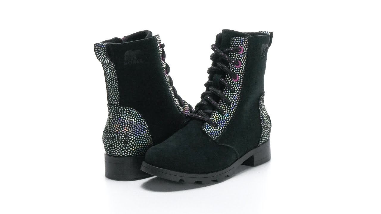 SOREL Kids Emelie™ Lace (Little Kid/Big Kid) SKU 9529548 YouTube