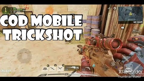 my first cod mobile trickshot in a while