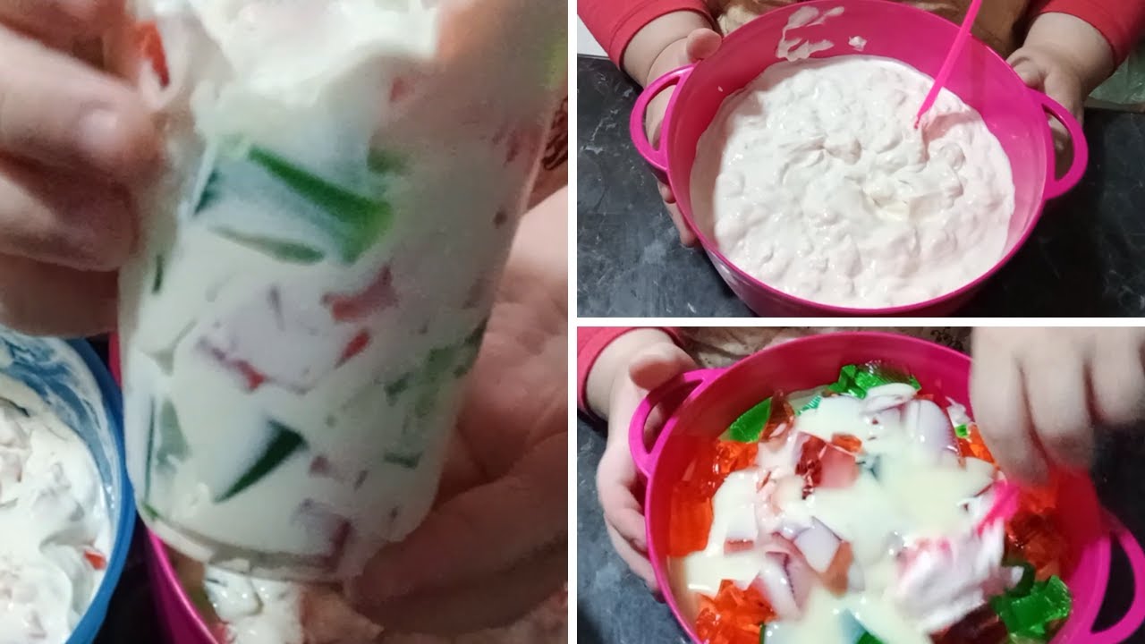 GELATINA CON YOGURT DE #KEFIR #BulgarosDeLeche