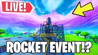 FORTNITE ROCKET EVENT HAPPENING RIGHT NOW!!! FREE VBUCKS!!!