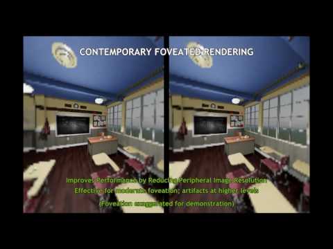NVIDIA Research Perception-Based Foveated Rendering Demo