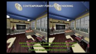 NVIDIA Research Perception-Based Foveated Rendering Demo
