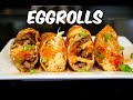 How To Make Eggrolls - Crab Cake & Cheesesteak Eggroll Recipe #MrMakeItHappen