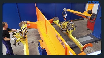 CLOOS - QIROX robot ensures optimum welding quality at Orion Bausysteme