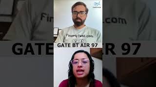 GATE #biotechnology Topper What Changes He Made In Preparation #iit #btech #mtech