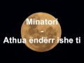 Minatori  athua ndrr ishe ti