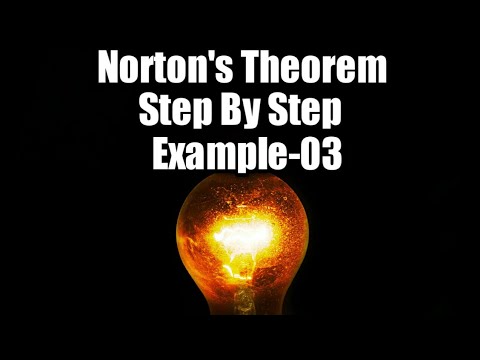 Norton's Theorem Step by Step in Bangla Example03(YouTube Tutorial) 