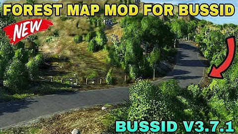 forest road map mod for bussid | mod map bussid | bus simulator indonesia | map mod bussid | map mod