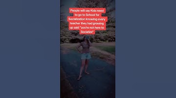 Is School for Socializing?