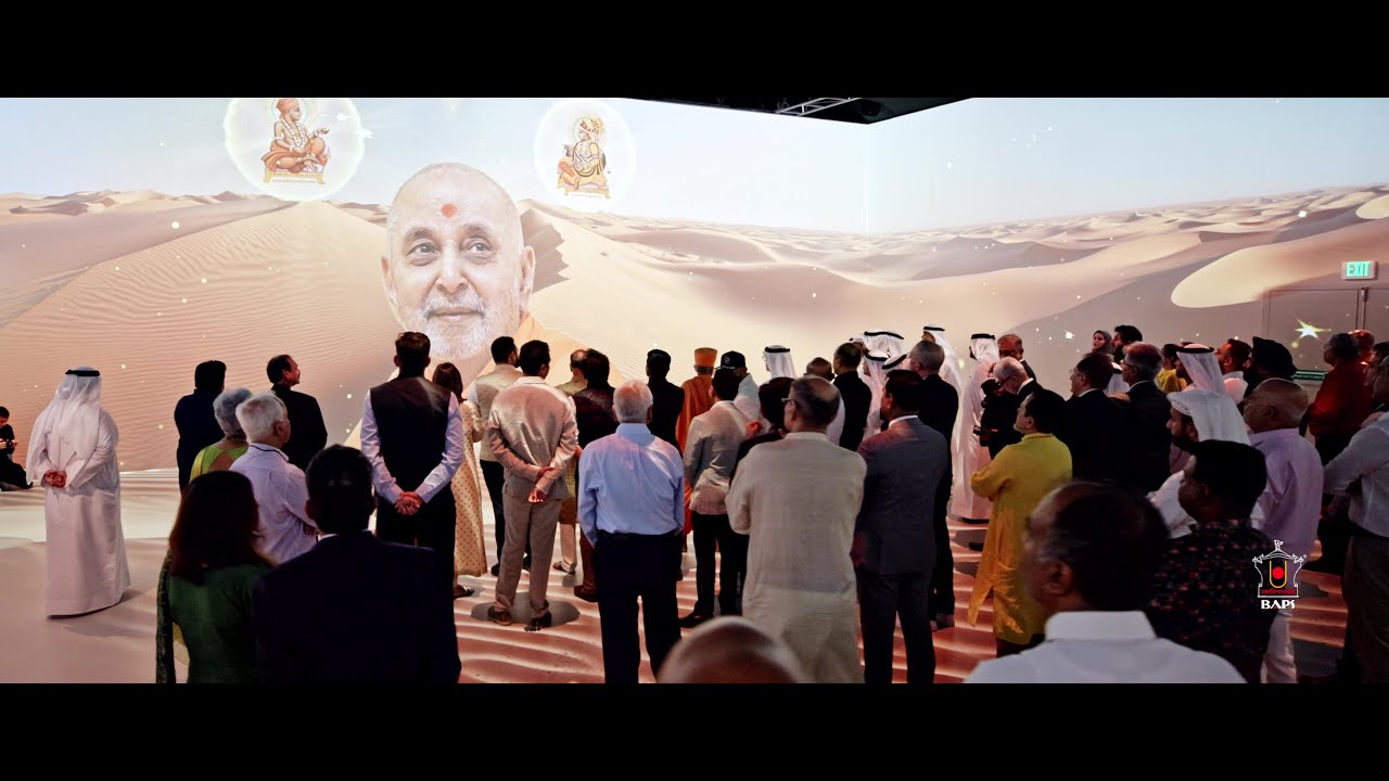 Grand Premiere of ‘The Fairy Tale’ Immersive Show at BAPS Hindu Mandir, Abu Dhabi, UAE, 9 Sep 2024