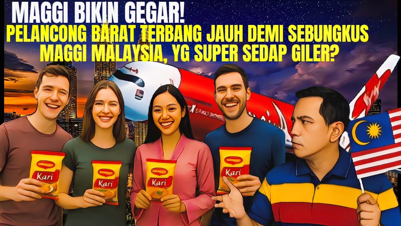 “Pelancong Luar Negara Datang Malaysia Demi Sebungkus Maggi”