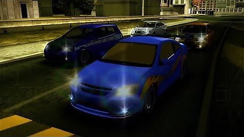 Need for Speed Most Wanted 5-1-0 PSP 10 Minutes Gameplay