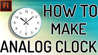 how to make analog clock in flash by MEHRA'S productions screenshot 3