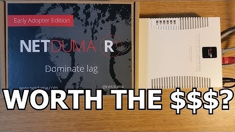 Worth the Money? Low Ping, Zero Lag Pro Esports and Streaming Netduma R1 Gaming Router Review