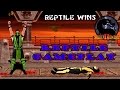 Mortal Kombat 2 - Reptile Gameplay