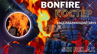 Bonfire - Relaxing sound of a campfire / Костер - Расслабляющий звук Костра