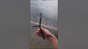 Replicant Balisong Rain Flipping ASMR