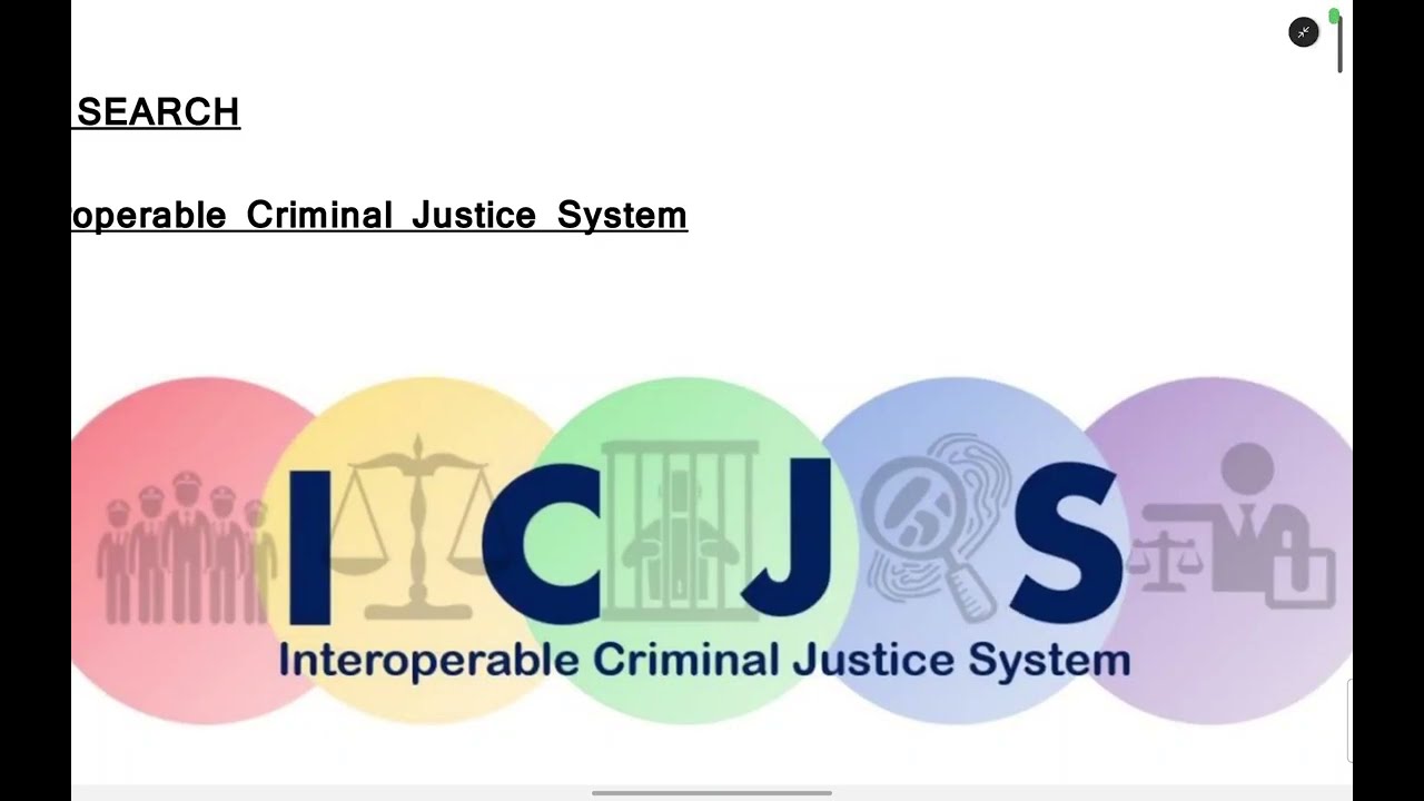 ICJS Search & it's stakeholders, Digital Police Portal