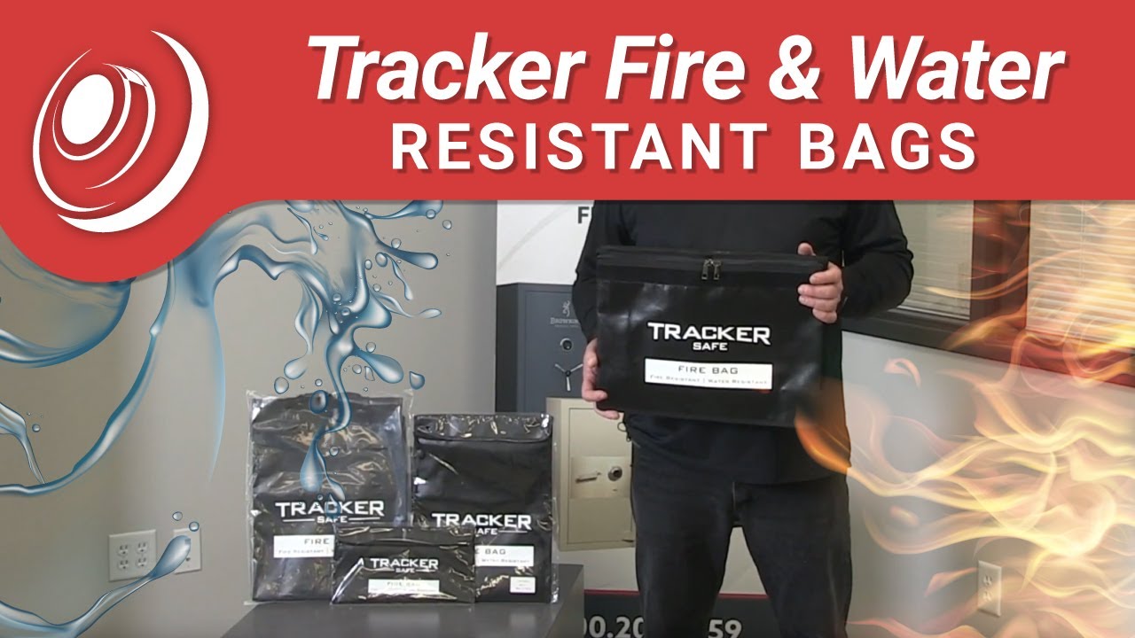 Tracker Safe 12 in. x 16 in. x 5 in. Fire and Water Resistant Bag