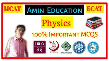 Guess paper for Ned DUHS mdcat Ecat Dawood VIP mcqs series Physics part 2