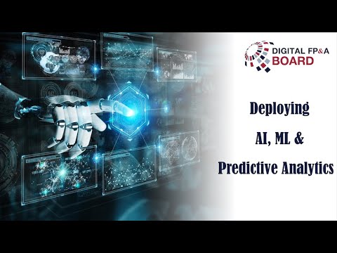 Deploying AI, ML and Predictive Analytics for Planning