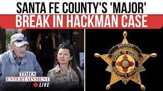 LIVE: Santa Fe County updates on Gene Hackman & Betsy Arakawa's death case in major press conference