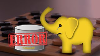 Gambler - error. Как скачать чужие партии в .pdn? Ошибка базы данных. #шашки