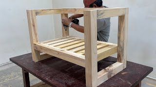 Video Tutorial How To make A Outdoor Chair Easy Step By Step For Beginners - Skillful Woodworking