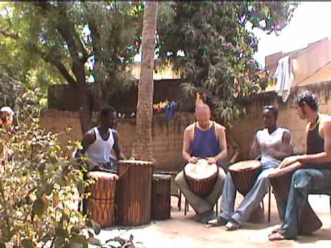 Matche Traore Plays Djembe in Mali