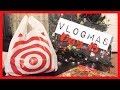 HUSBAND DOES MY CHRISTMAS DECOR UN-BAGGING! | Vlogmas Day 13