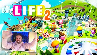 PRIMERA VEZ Y GANO *SOLTERO Y MILLONARIO* THE GAME OF LIFE 2