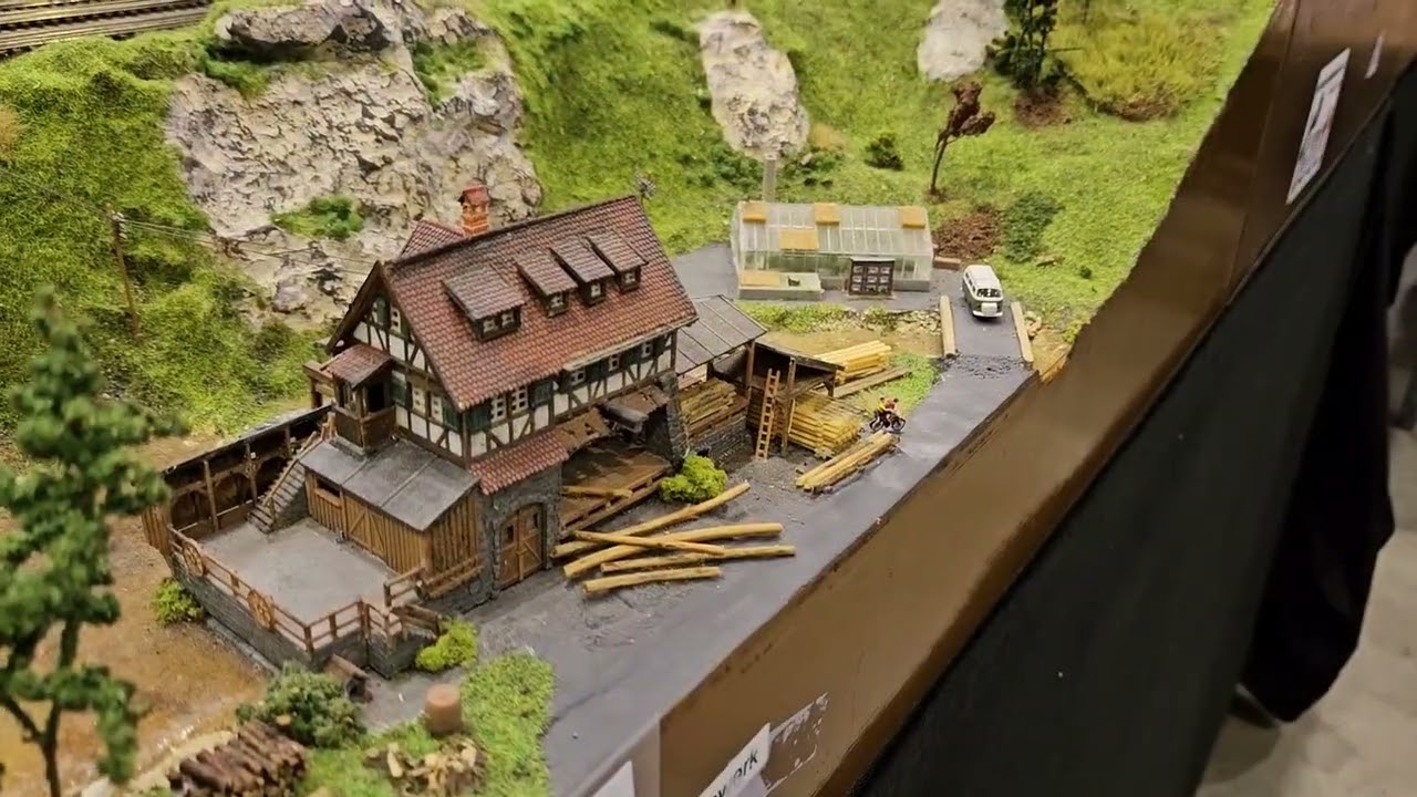 European N Scale Convention (ENSC) 2023  - Teil 1, Analoge Modulanlage