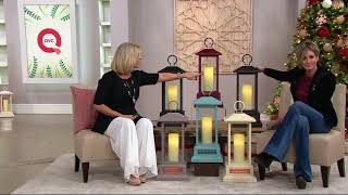Duraflame 28-3/4 Electric Lantern with Infrared Heat on QVC - YouTube