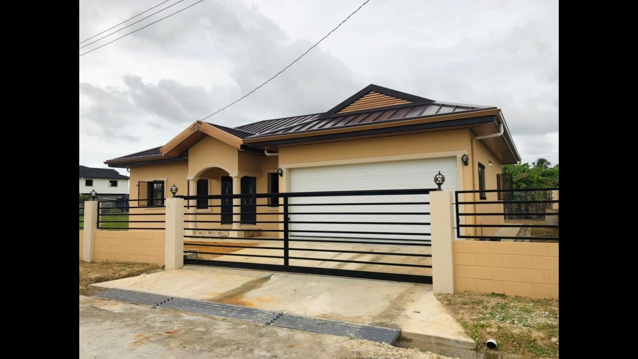 Brand New 2021 Constructed House For Sale In Chaguanas, Trinidad and