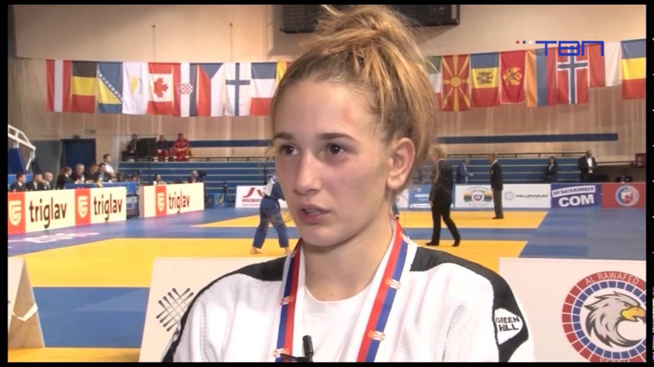 TV Pančevo - Andrea Stojadinov zlatna na „Evropskom džudo Kupu“ u Beogradu