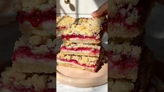 Raspberry Cheesecake Crumble Bars! Profile