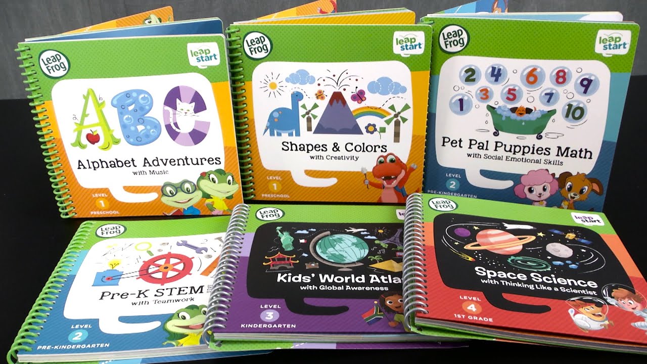 Leapstart Activity Books From Leapfrog Youtube