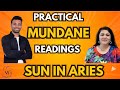 Sun in Aries Mundane Readings by Aswin & VL #sunaries #mundaneastrology #india #usa