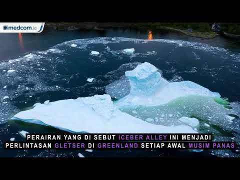 Video: Greenland Kehilangan 12,5 Miliar Ton Es Pada 1 Agustus