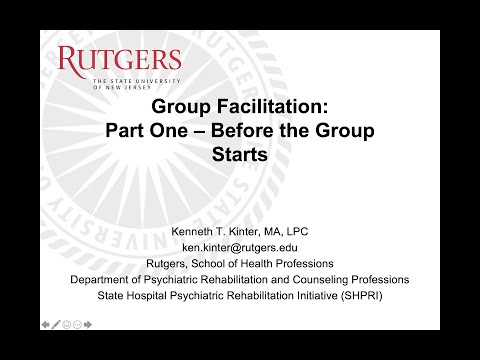 Group Facilitation (Part